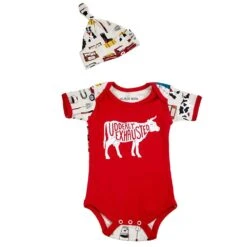 Farm Life Bodysuit With Hat