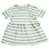 Girl's Olive Stripe Peplum Top -Cinc Clothing Shop 140975 default l