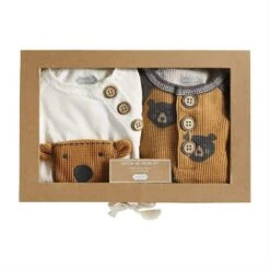 Mud Pie Watch Me Grow Bear Set