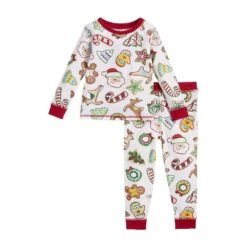 Mud Pie Christmas Cookies Pajamas