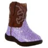 Roper NRS Exclusive Infant Footwear Purple Glitter Boot -Cinc Clothing Shop 142380 default l