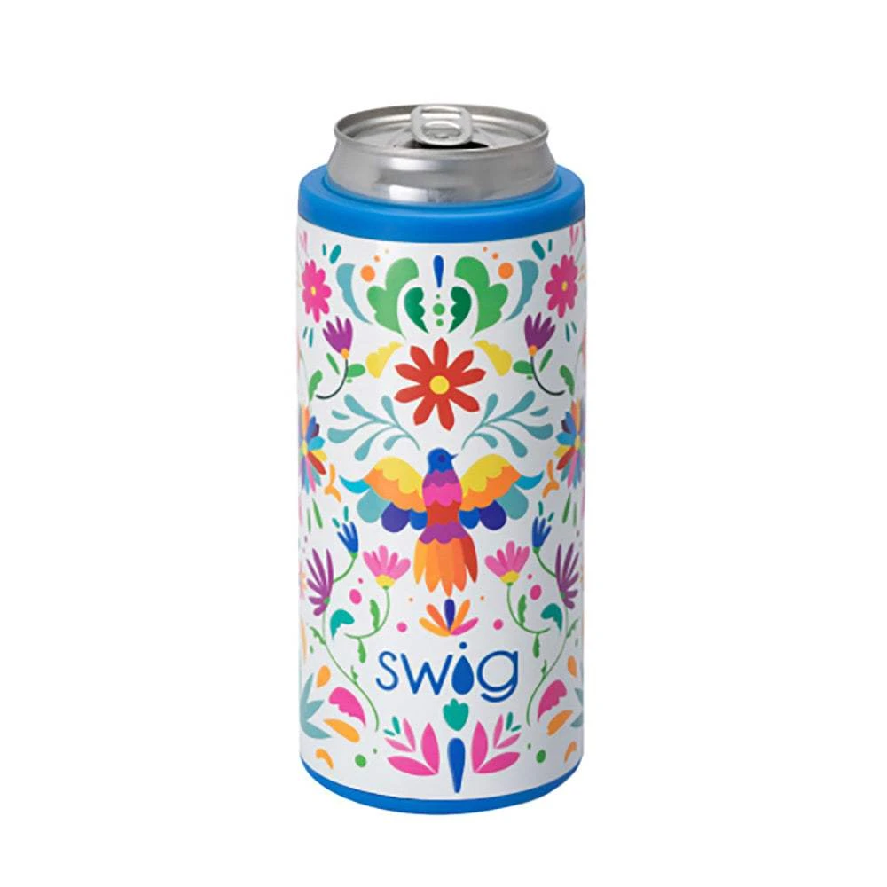 Swig Viva Fiesta 12oz Skinny Can Cooler 3 Swig Viva Fiesta 12oz Skinny Can Cooler