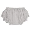 Milkbarn Gray Pinstripe Ruffle Bloomer -Cinc Clothing Shop 143319 default l