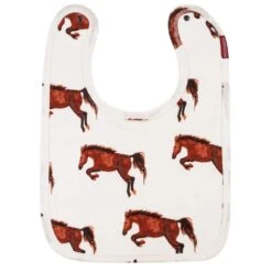 Milkbarn Natural Horse Organic Traditional Bib