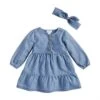 Mud Pie Denim Tiered Dress -Cinc Clothing Shop 143357 default l