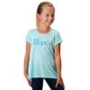 Roper Girl's No Drama Llama Tee Shirt -Cinc Clothing Shop 144422 default l