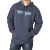 Wrangler Men's Heather Navy Logo Hooded Sweatshirt -Cinc Clothing Shop 144828 default l