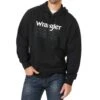 Wrangler Men's Black Logo Hooded Sweatshirt -Cinc Clothing Shop 145117 default l
