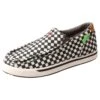 Twisted X Kids Checker Slip-On Kicks Casual Shoes -Cinc Clothing Shop 145169 default l