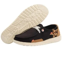 Heydude Women's Hey Dude Wendy Star Black Casual