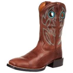 Justin Boots Men's Bowline Brandy 11in. Stampede Western Cowboy Boots
