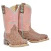 Tin Haul Footwear Youth Cactus Pink Cowgirl Boot -Cinc Clothing Shop 146162 default l