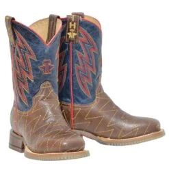 Tin Haul Footwear Youth Lightning Fast Race Car Cowboy Boot