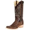 R Watson Boots Men's R Watson Safari Tan Cape Buffalo 13in. Chocolate Sinatra Top Boots -Cinc Clothing Shop 146181 default l
