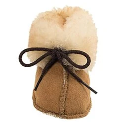 Minnetonka Girl's Minnetonka Golden Tan Sheepskin Bootie 8 Minnetonka Girl's Minnetonka Golden Tan Sheepskin Bootie -Cinc Clothing Shop 1462 11