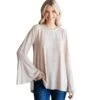 Women's Jodifl Oatmeal Bell Sleeve Top -Cinc Clothing Shop 146399 default l