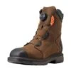 Ariat Men`s Workhog Xt 8in. Boa H20 Chocolate Brown Carbon Toe Work Boot -Cinc Clothing Shop 146500 default l