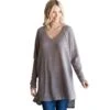 Women's Jodifl Mocha Waffle Knit Top -Cinc Clothing Shop 146781 default l