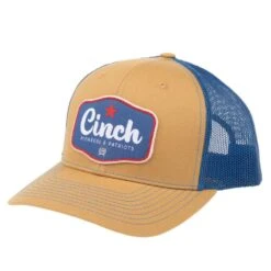 Cinch Brown Pioneers And Patriots Patch Cap