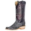 R Watson Boots Men's Smokey Grey Cape Buffalo 13in. Dark Cherry Top Boot -Cinc Clothing Shop 147571 default l