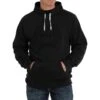 Cinch Men's Black On Black Logo Hooded Sweatshirt -Cinc Clothing Shop 148245 default l