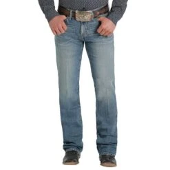 Cinch Men's Ian Slim Medium Wash Jeans -Cinc Clothing Shop 148252 default l 1b01cc35 f346 4def 8eaf a06f2a69c126