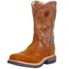 Men`s Twisted X Dark Brown 12in. Tan Square Soft Toe Work Boot -Cinc Clothing Shop 148363 default l