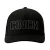 Cinch Black Logo On Black Flex Fit Cap -Cinc Clothing Shop 148392 default l
