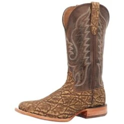 Durango Boots Men`s Arena Pro Rustic Tobacco Elephant Print 13` Top Cowboy Boots