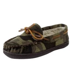 Minnetonka Kids Camo House Shoe