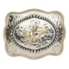 And West Hand-Finished Bull Rider With Inside Beaded Border Buckle -Cinc Clothing Shop 149490 default l