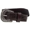 Gem Dandy Accessories Mens Black Stretch Belt W/Tooled Ends -Cinc Clothing Shop 149508 default l