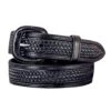 Vogt Black Basket Weave Belt -Cinc Clothing Shop 149547 default l