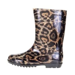 Corkys Footwear Kids Corkys Riverwalk Leopard Rain Boot -Cinc Clothing Shop 15 0001 KLEOPARD 2