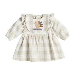 Mud Pie Plaid Dress With Bib -Cinc Clothing Shop 15000110 1