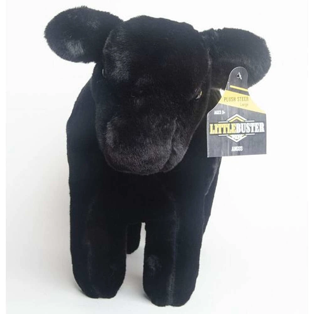 Little Buster Toys Large Plush Angus Steer 3 Little Buster Toys Large Plush Angus Steer