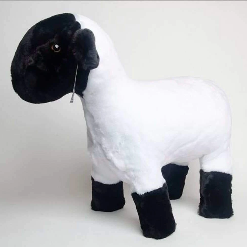 Little Buster Toys Large Plush Suffolk Lamb 3 Little Buster Toys Large Plush Suffolk Lamb