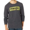 Wrangler Men's Yellow Logo Graphic Long Sleeve T-Shirt -Cinc Clothing Shop 150690 default l