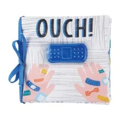 Mud Pie Blue Ouch Pouch Book