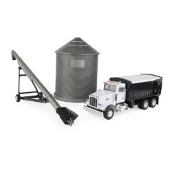 Tomy Peterbilt Straight Truck With Grain Box Play Set