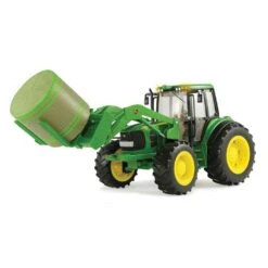Tomy John Deere 7330 With Bale Loader