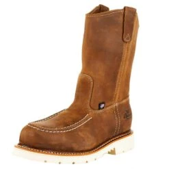 Weinbrennerusa Men`s Thorogood Crazyhorse Wellington 11` Crazyhorse Top Steel Toe Work Boot