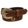 Women's Ariat Floral Tooled Sunflower Concho Belt 2 Women's Ariat Floral Tooled Sunflower Concho Belt -Cinc Clothing Shop 151898 default l