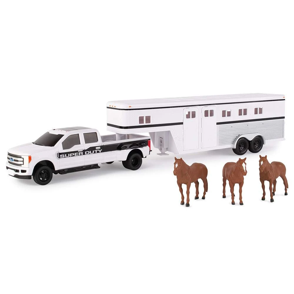 Tomy Ford F-350 Pickup With Horse Trailer 3 Tomy Ford F-350 Pickup With Horse Trailer