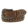 Women's Nocona Studded Leather Belt -Cinc Clothing Shop 152092 default l