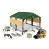 Tomy Livestock Building With John Deere Skid Steer -Cinc Clothing Shop 152155 default l