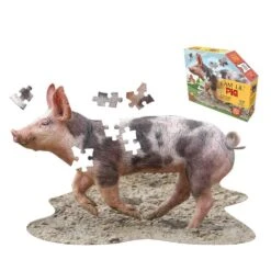Madd Capp Puzzles I Am Lil' Pig Puzzle