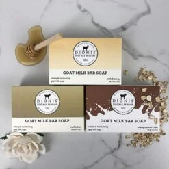 Dionis Warm And Sweet Goat Milk Bar Soap