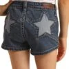 Girls Rock & Roll Denim Star Shorts -Cinc Clothing Shop 152899 default l