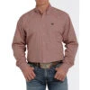 Cinch Men's Faded Burgundy L/S Shirt -Cinc Clothing Shop 153178 default l